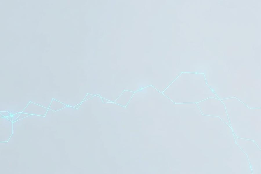 Abstract line graph representing model evaluation